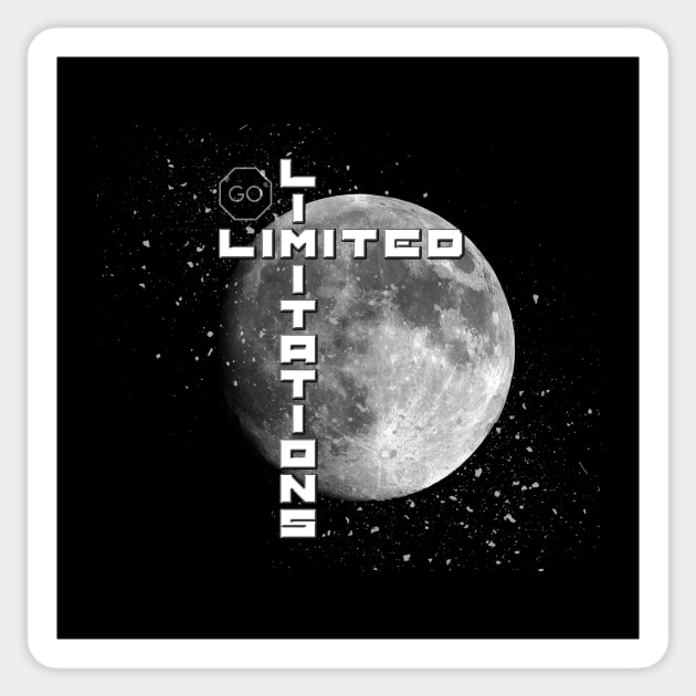 Limited limitations and unstoppable Sticker by ownedandloved